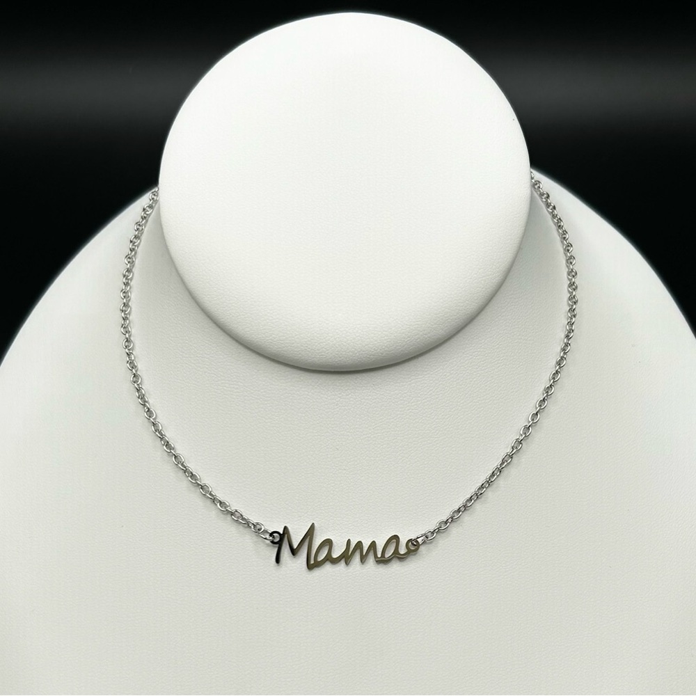 Silver Mama Necklace. New. - Picture 4 of 6